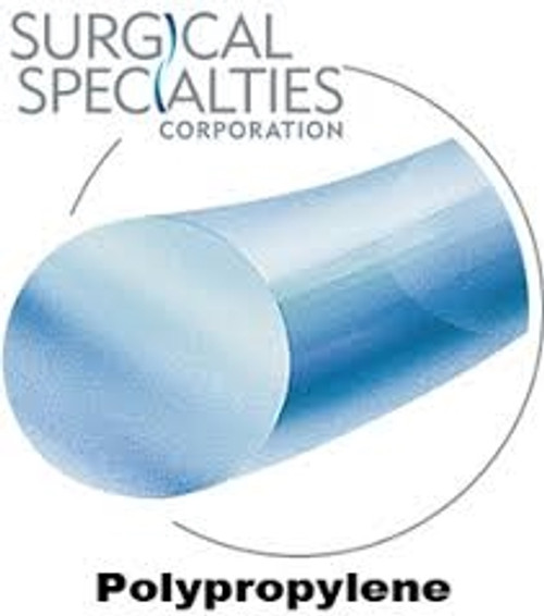 Look Suture Polypropylene Blue Monofilament 6-0 1082B, 18