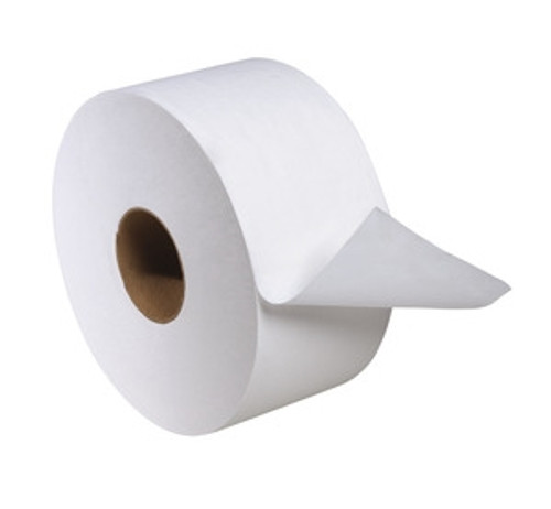 Tork Advanced Mini Jumbo Bath Tissue Roll, 2-Ply, White, 12/case