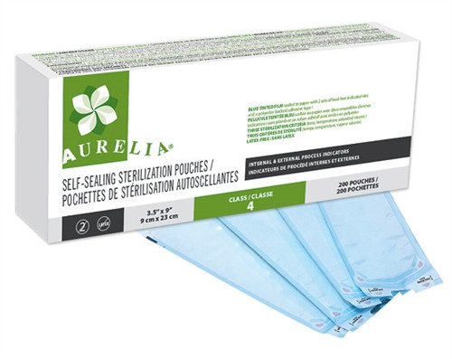 Aurelia Sterilization Pouches 12" x 18" 100/box