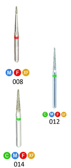 ValuDiamond Burs Needle 858 10/pkg