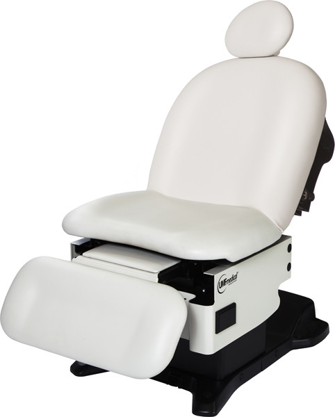 Podiatry procedure chair, wound care exam chair, UMF Medical 5016, power procedure chair, medical exam table