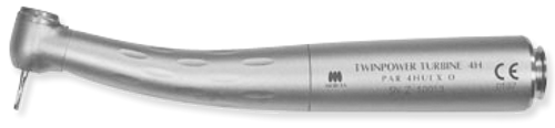 J Morita Highspeed Handpiece TwinPower Ultra E (mini head) Air Turbine with Light PAR-4HUEX-O-KV (Kavo MULTIflex LUX Coupling)