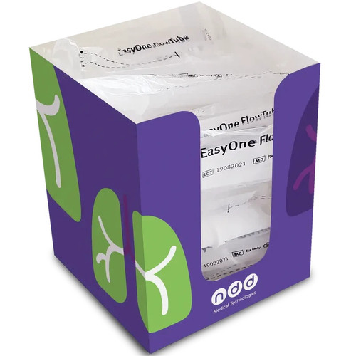 ndd EasyOne FlowTube disposable mouthpiece box of 50 - MPN 5050-50