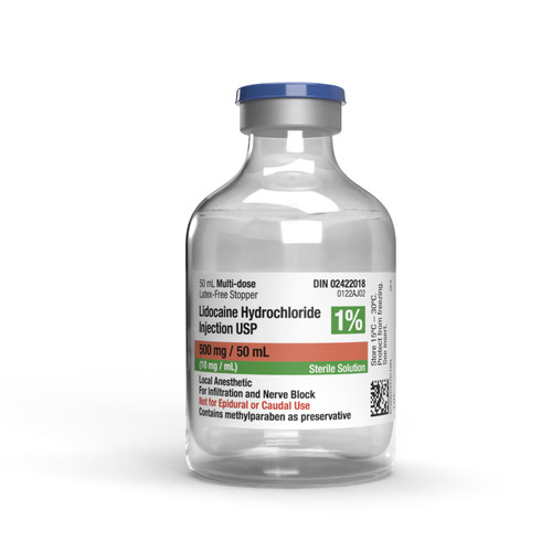Lidocaine 1% with Preservative 50ml Multidose Vial Non-Returnable Lidocaine 1% with Preservative 50ml Multidose Vial Non-Returnable