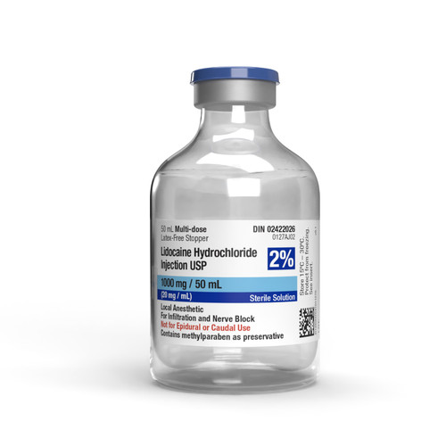 Lidocaine 2% with Preservative 50ml Multidose Vial Non-Returnable Lidocaine 2% with Preservative 50ml Multidose Vial Non-Returnable