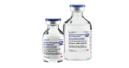 Lidocaine 2% with Preservative 50ml Multidose Vial Non-Returnable