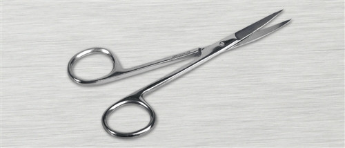 Sterile Iris Scissors Curved 4.5"