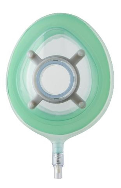 Anesthesia Mask with Tail Valve, Child, Size 3, 40/case