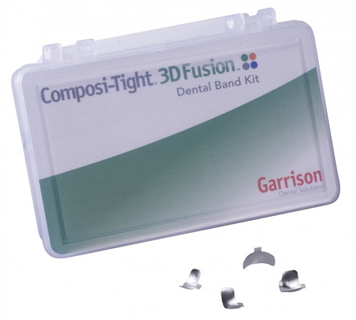 Garrison Composi-Tight 3D Fusion Firm Matrix Bands Special Kit 5 sizes, 80 assorted bands (5 sizes)