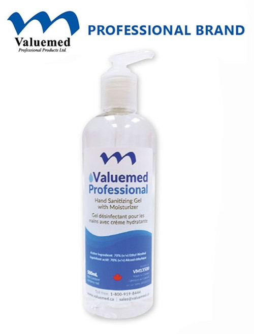 Valuemed Professional Hand Sanitizer Gel with Moisturizers 500ml