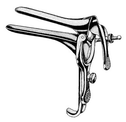 Pederson Vaginal Speculum, Large, 120 mm x 25 mm, Stainless Steel - Floor Quality