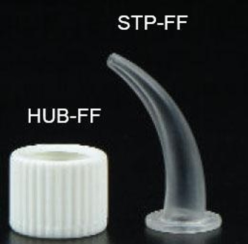 Plasdent Tips for Free Flo Syringe, Clear, 100/bag (Use with HUB-FF)