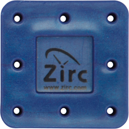 Zirc 8 Hole Magnetic Bur Blocks Midnight Blue