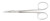 Miltex Iris Scissors 4-1/2" length with ring finger handle, straight blade, and sharp tip/sharp tip