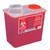 Sharps Chimney-Top Container Medium Red 8qt, each