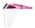 Op-D-Op II Adjustable Visor Shield - Pink, each