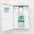 Eye Wash Metal Station, w/1 Empty Eye Wash Bottle (Item 04099)