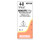 J&J Ethicon Suture MCP315H Monocryl Plus 4-0 SH 26mm, 27" Violet 36/box