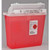 8507SA Monoject SharpStar Sharps Containers with Counter-balanced Door Lid, Transparent Red