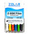 Zolar Z-SSK Files, Stainless Steel, 6/pkg