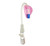 Zirc Pink Petal for saliva ejectors, 100/pkg