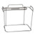 Wall/cart bracket for 7.6 L (2 Gal.) Multipurpose Containers, Non-Locking