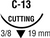 Suture Surgipro 3-0  C-13     C-13  19mm box/12