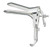 Miltex Graves Vaginal Speculum, Large, 1-1/2" (37mm) x 5" (126mm), Stainless Steel