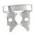 MILTEX Dental Dam Clamps 26 are tooth specific and are sometimes used in pairs.