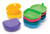 Quala Retainer Boxes 1" Deep, Assorted Colors, 12/pkg