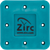 Zirc 8 Hole Magnetic Bur Blocks Neon Teal