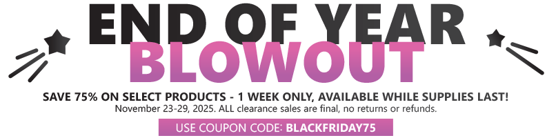 Black Friday Clearance Blowout 2025