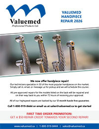 Valuemed Handpiece Repair Flyer