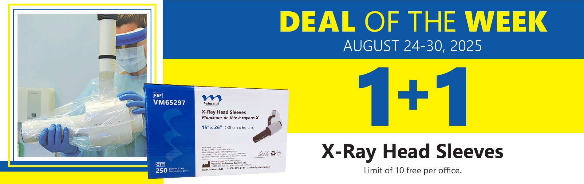 x ray head sleeves