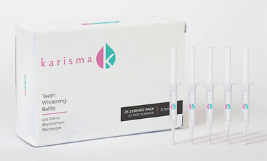 Karisma Inject Karisma 25-Syringe Take Home Tooth Whitening Refill 35% Carbamide, 25x3 ...