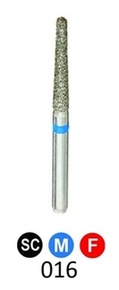 1Diamond Sterile Diamond Burs Round End Taper 850-016, 25/box
