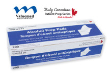 Valuemed Alcohol Prep Pads 200/box