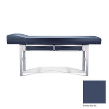 Ritter 203 Manual Treatment Table with Drawers in Soothing Blue Colour