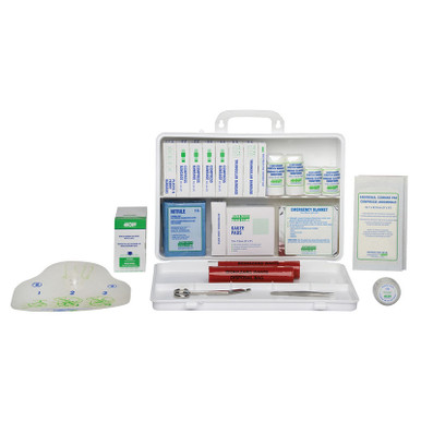 First Aid Kit CSA Type 2, Plastic Case, Medium - Valuemed Professional ...