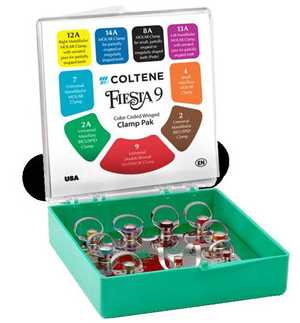 Hygienic Fiesta Colour Coded Clamp Organizer, each