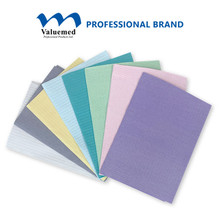 Valuemed Professional Dental Bibs 2 Ply Paper + 1 Ply Poly 500/case