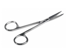 Floor Grade Sterile Straight Iris Scissors, each