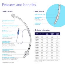 Shiley™ Oral/Nasal Endotracheal Tube with Intermediate Cuff 10/box