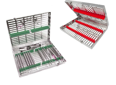 Valuemed Professional 20 Hinged Instrument Cassette with Twist Lock