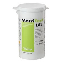 MetriTest 1.8% Test Strips for Metricide 28 and MetriCide 30, 60/bottle, 2bottles/box