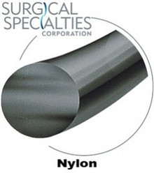 Look Suture Nylon Black Monofilament 18" 6-0 C1 3/8 circle 1279B. 12/box