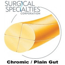 Look Chromic Gut Suture, 4-0 18"/45cm, C26, 15mm 1/2 Circle 544B. 12/bx
