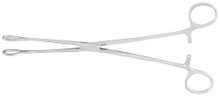 Foerster Sponge Forceps 9.5", Straight, Serrated - Miltex