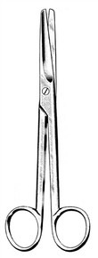 Mayo Scissors, Stainless steel, Straight, 5.5", O.R. Quality - AMG