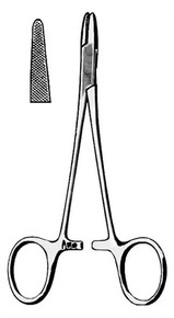 Baumgartner Needle Holder, 5", O.R. Quality